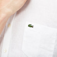 Chemise à manches courtes - Blanc