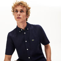 Chemise à manches courtes - Marine