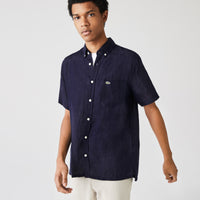 Chemise à manches courtes - Marine