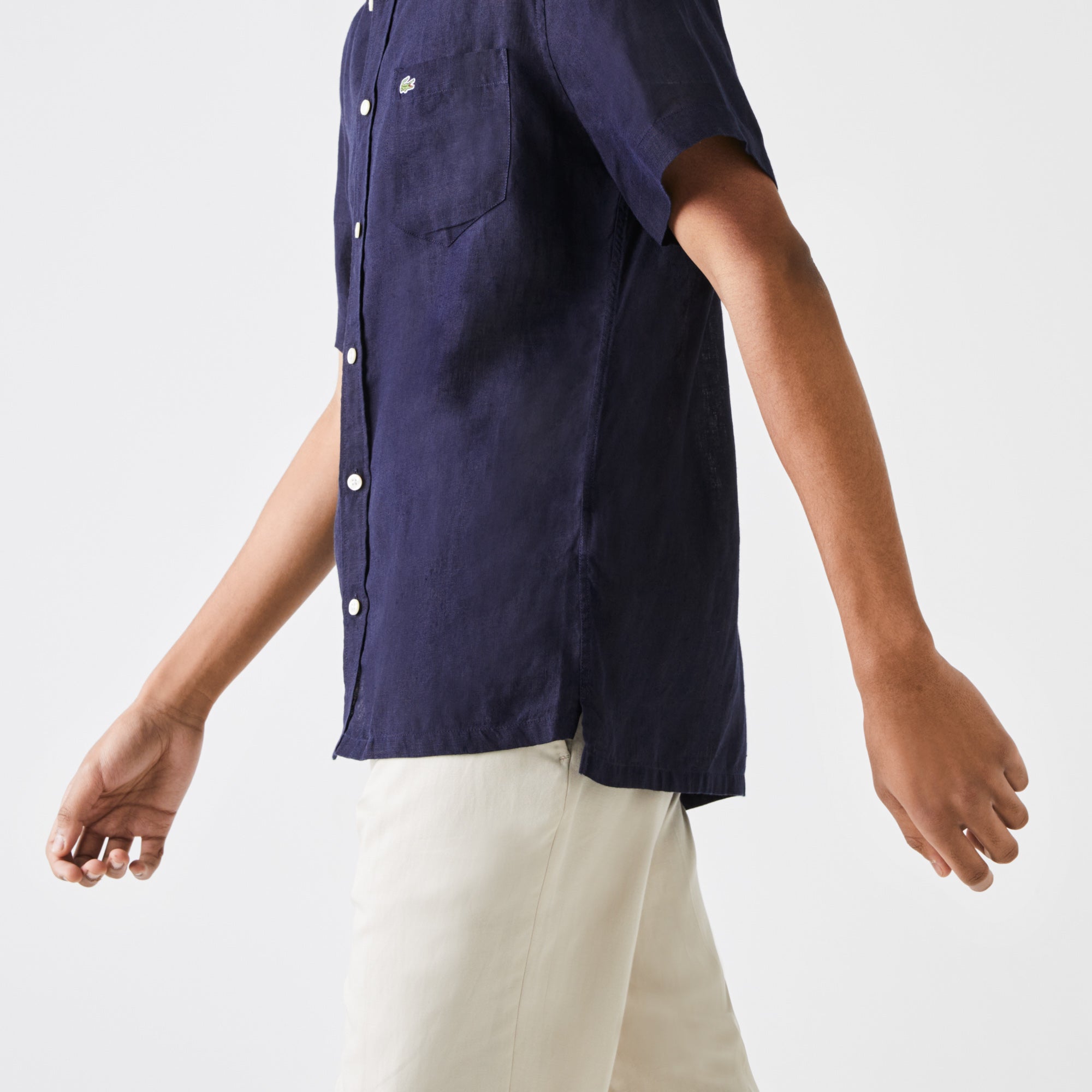 Chemise à manches courtes - Marine
