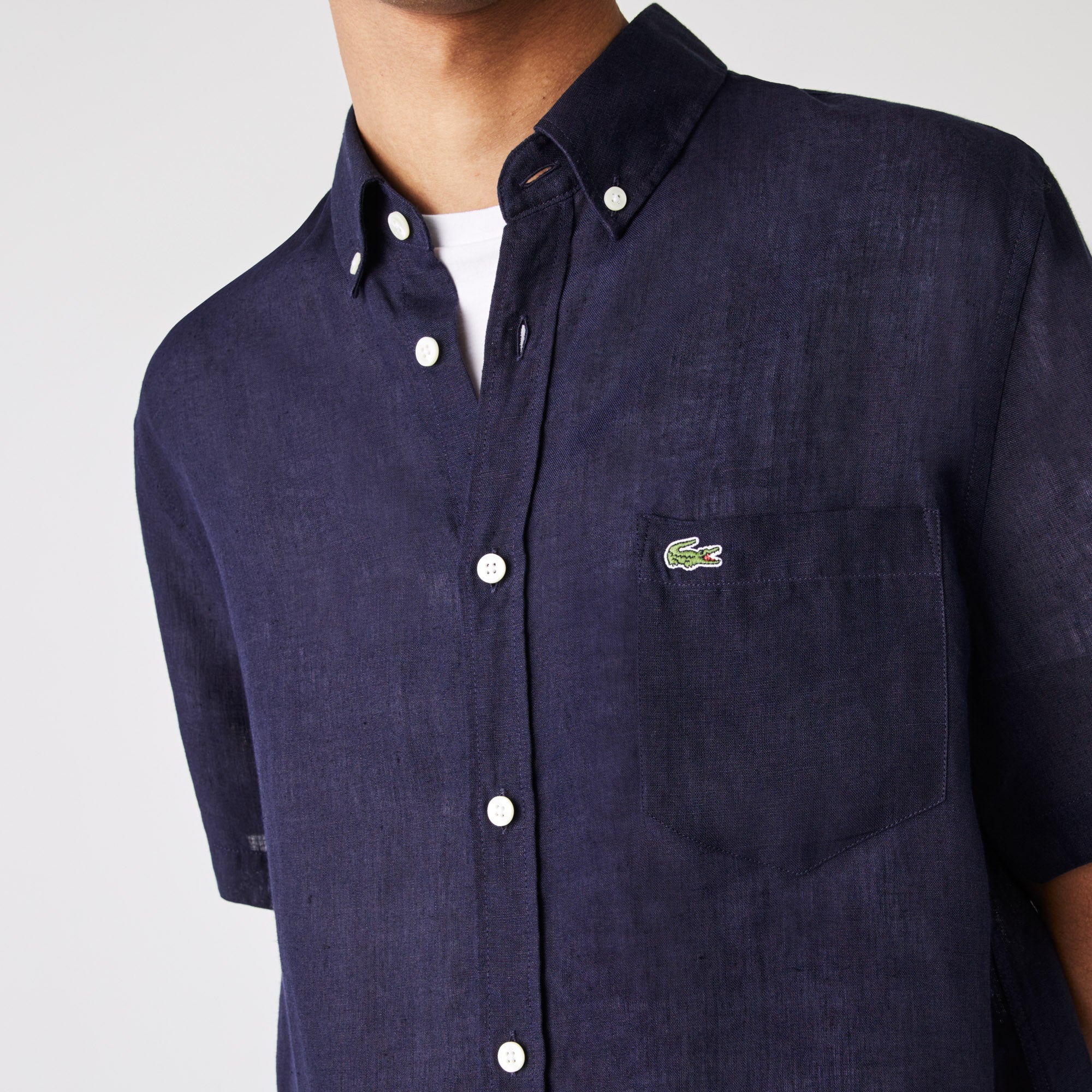 Chemise à manches courtes - Marine