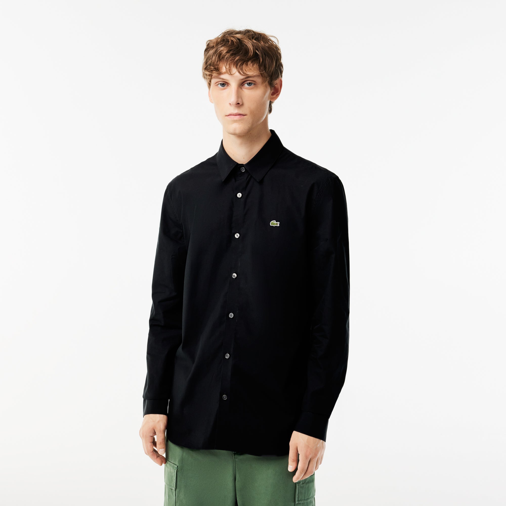 Chemise à manches longues - Noir