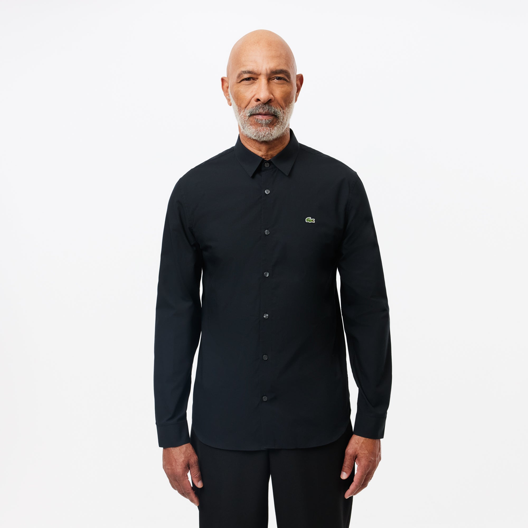 Chemise à manches longues - Noir