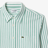 Chemise à manches longues - Fluorine & Blanc