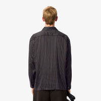 Chemise à manches longues - Marine & Vert