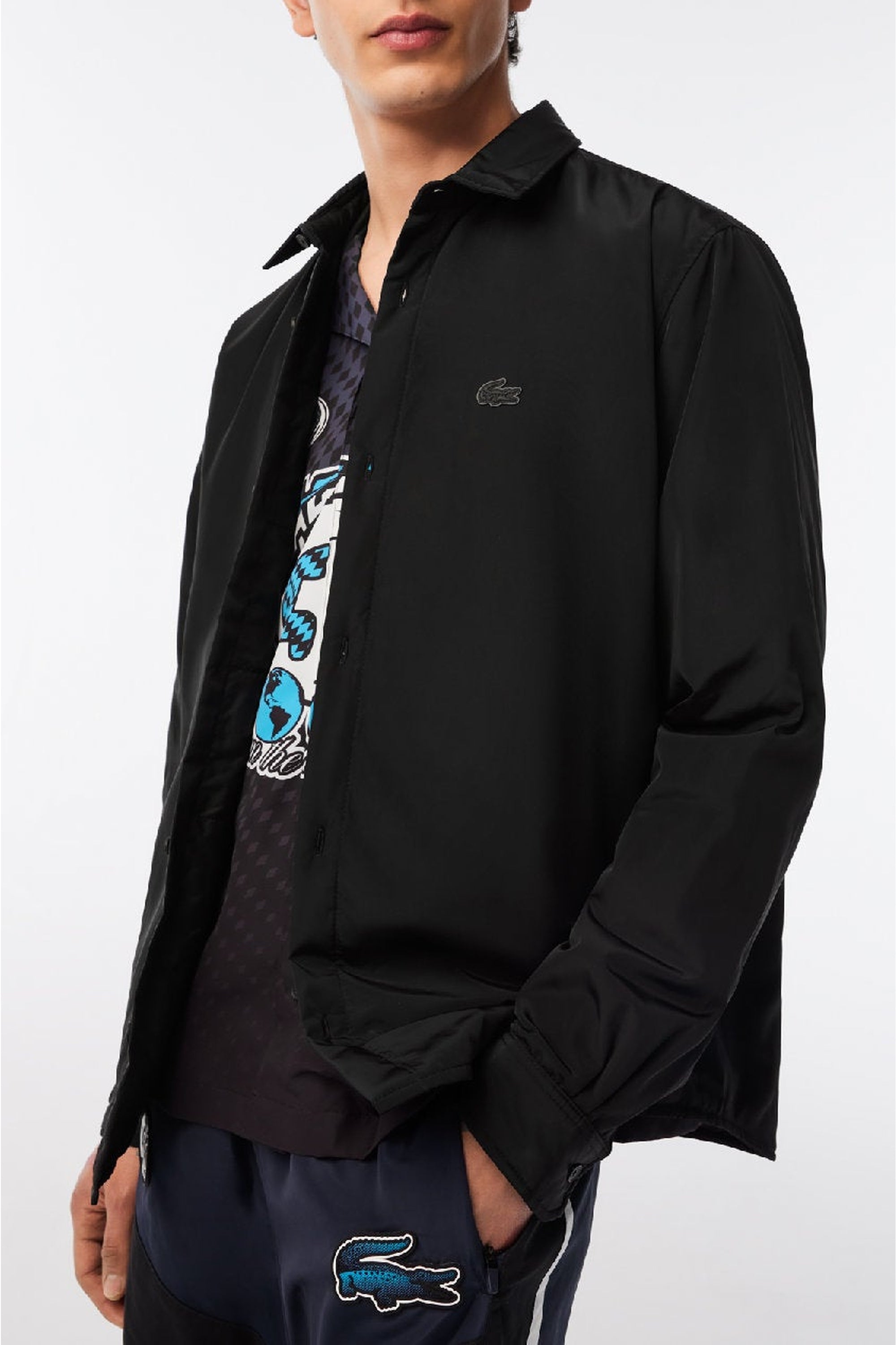 Button-down shirt - Black