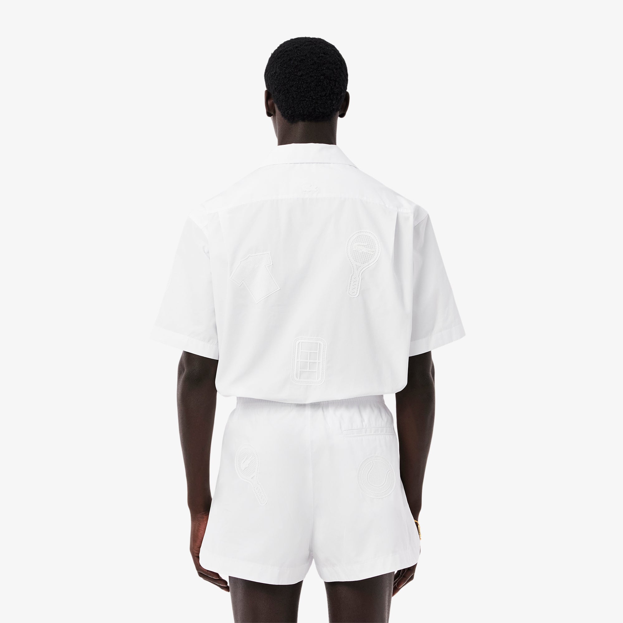 Chemise à manches courtes - Blanc