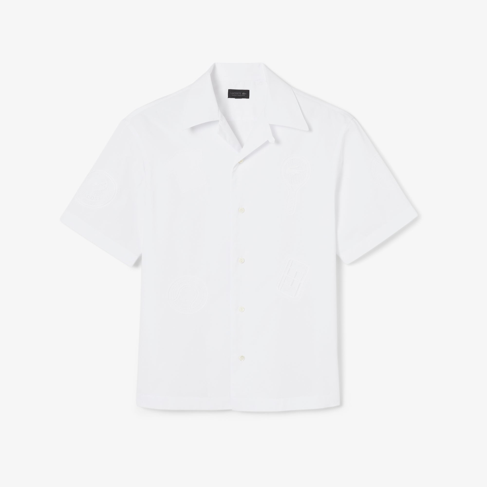 Chemise à manches courtes - Blanc