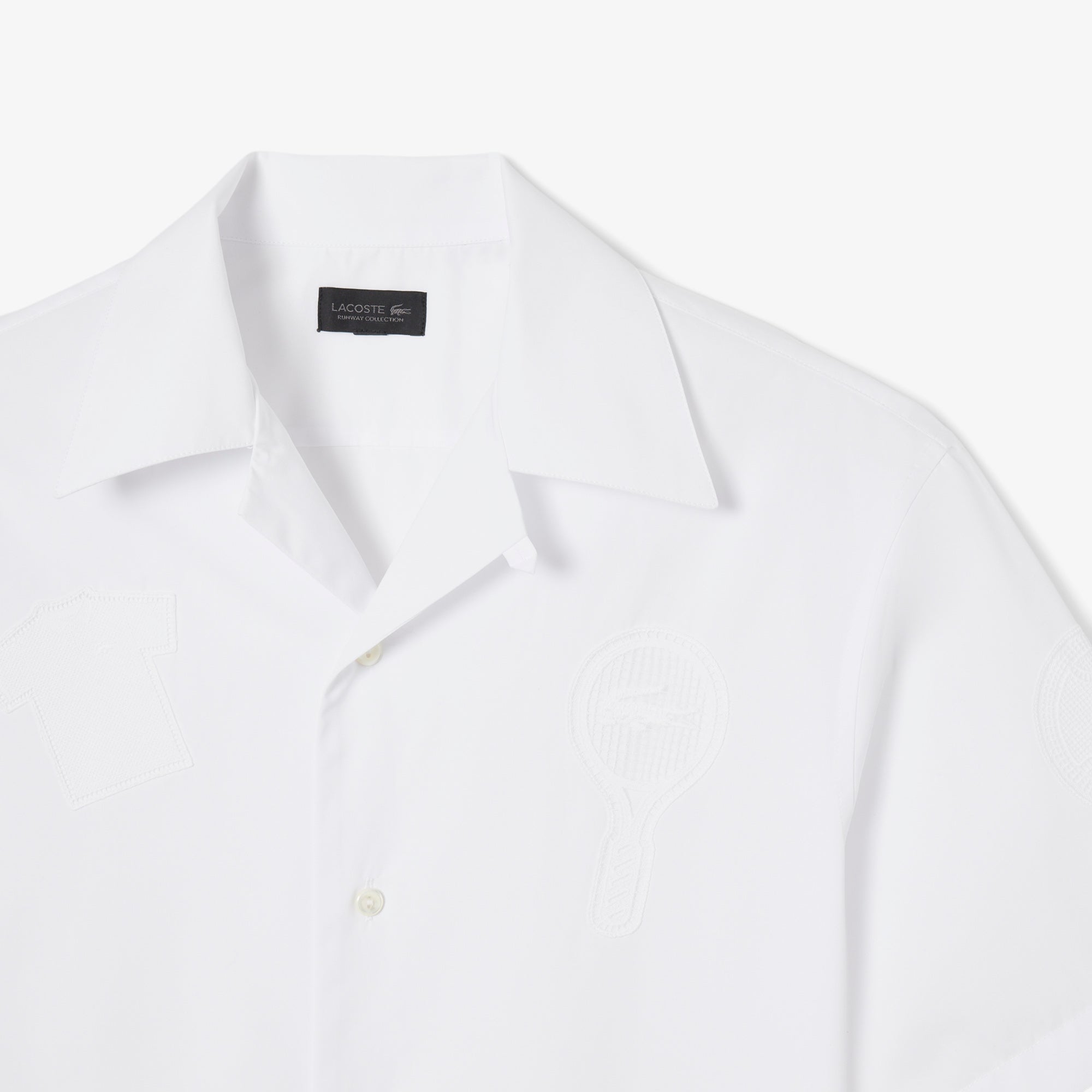 Chemise à manches courtes - Blanc