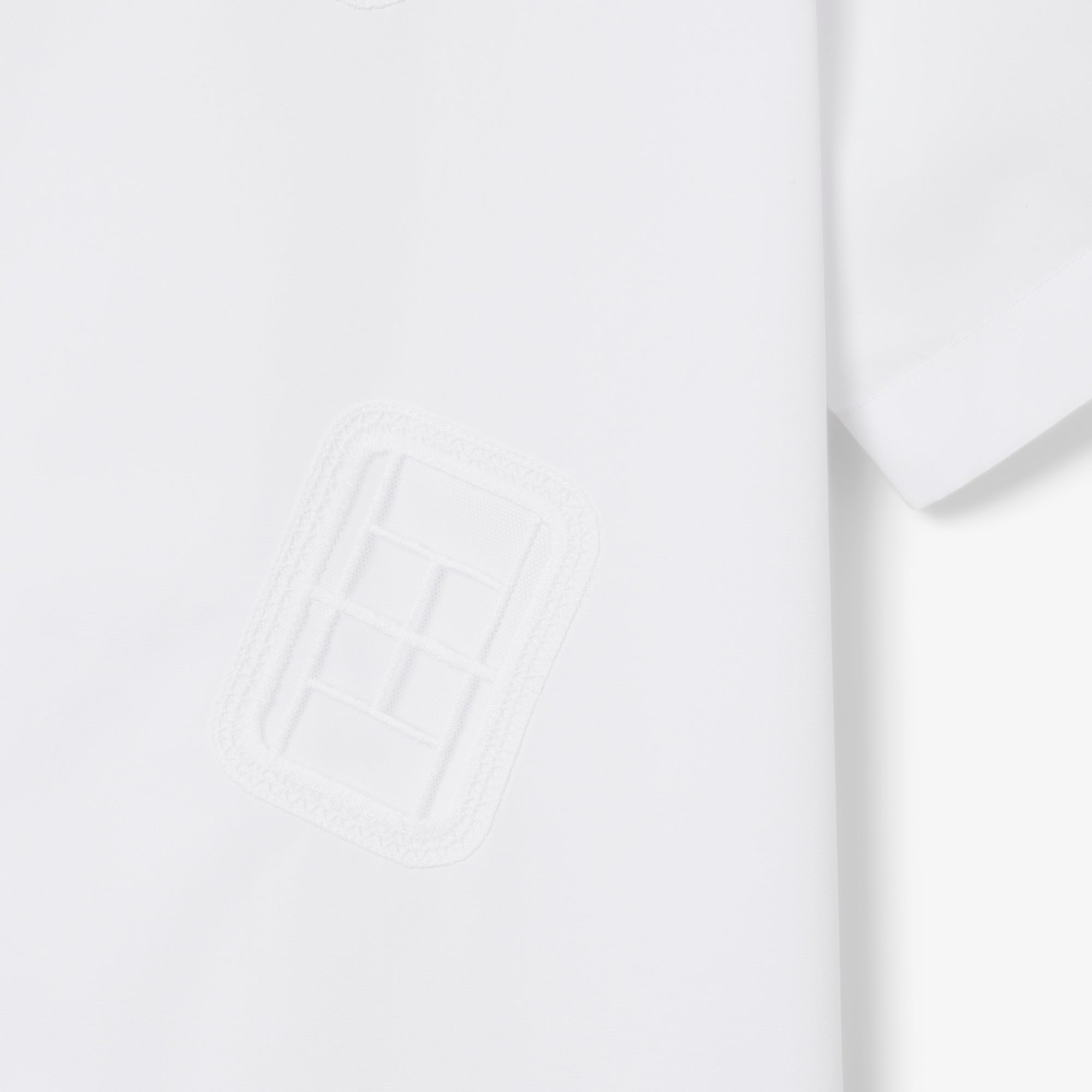 Chemise à manches courtes - Blanc