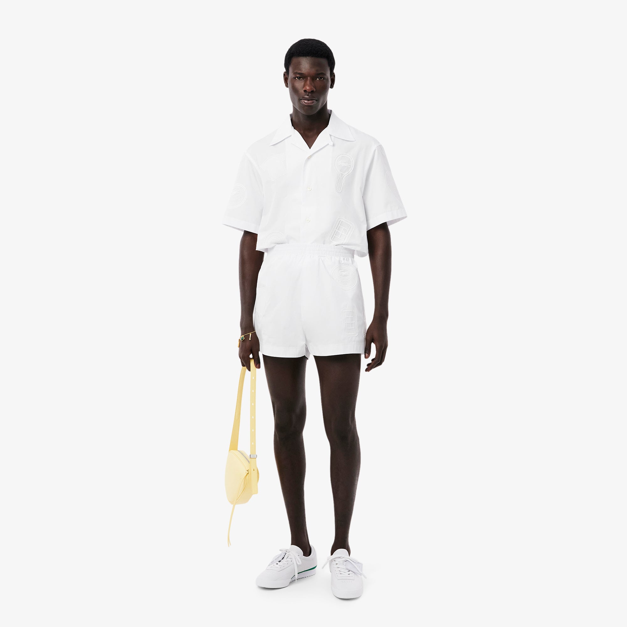 Chemise à manches courtes - Blanc