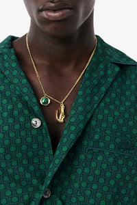 Printed pyjama shirt - Linnee & Monstera