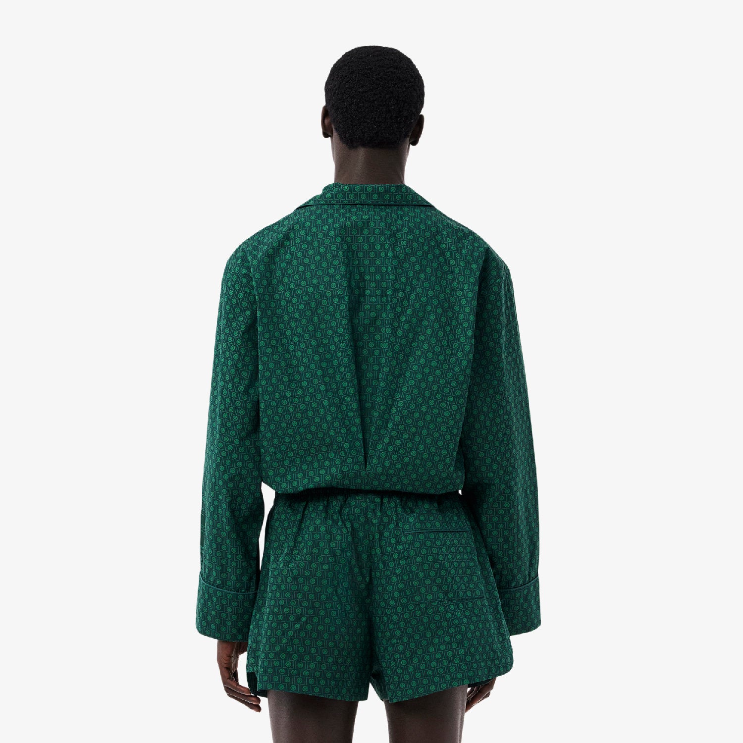 Printed pyjama shirt - Linnee & Monstera