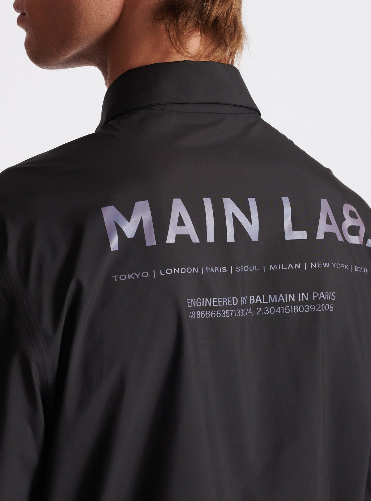 Chemise à manches longues - Noir