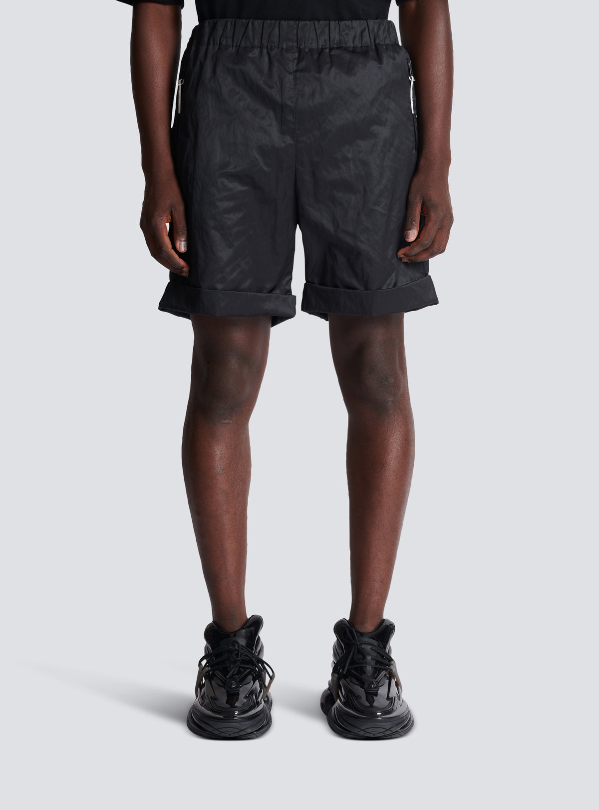 Short en nylon - Noir