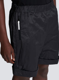 Short en nylon - Noir