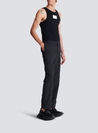 Pantalon cargo main lab - Noir