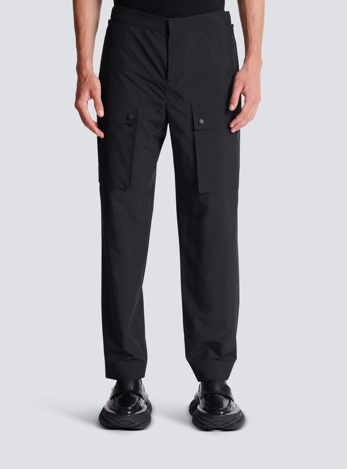 Pantalon cargo main lab - Noir