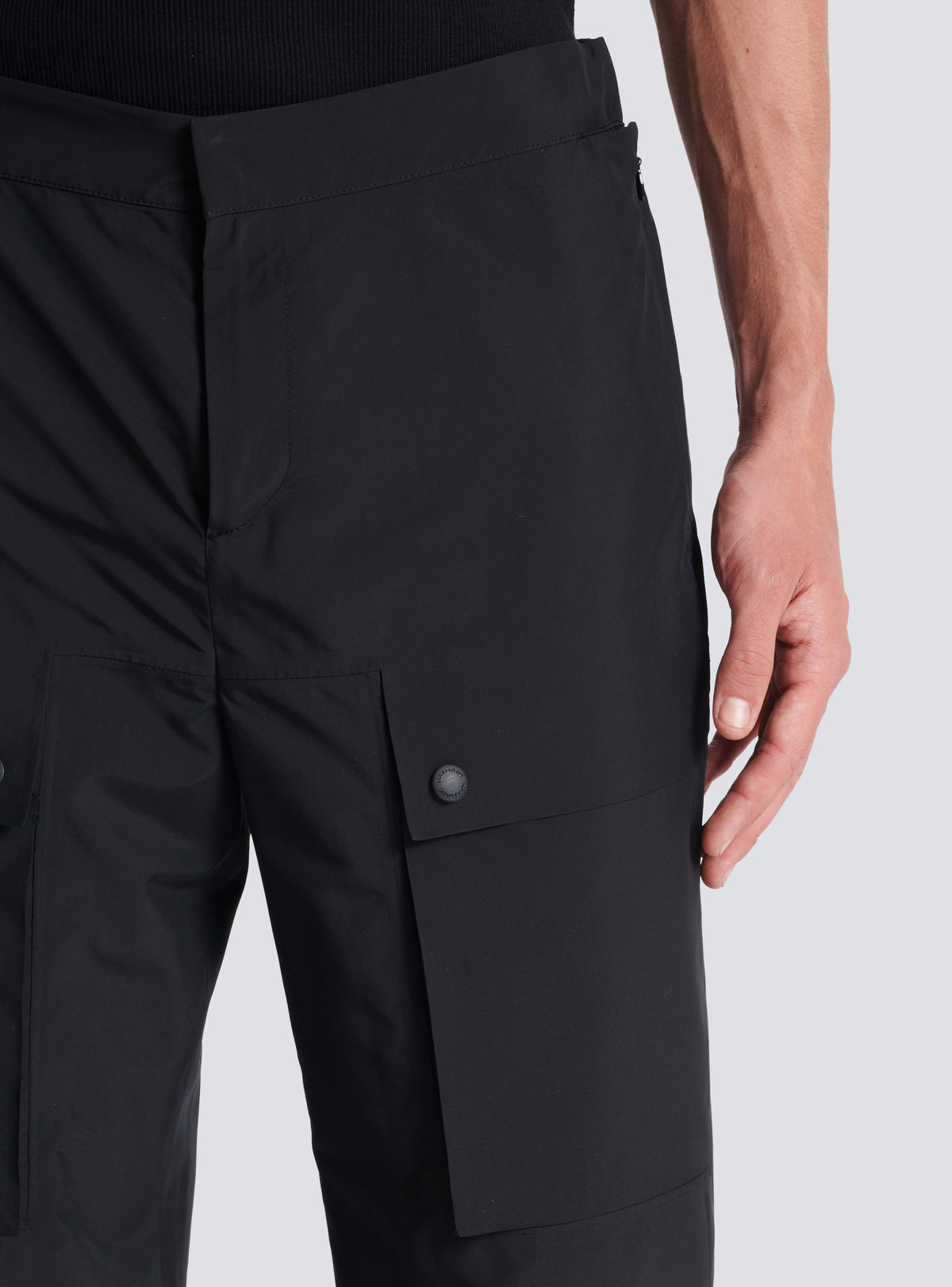 Pantalon cargo main lab - Noir
