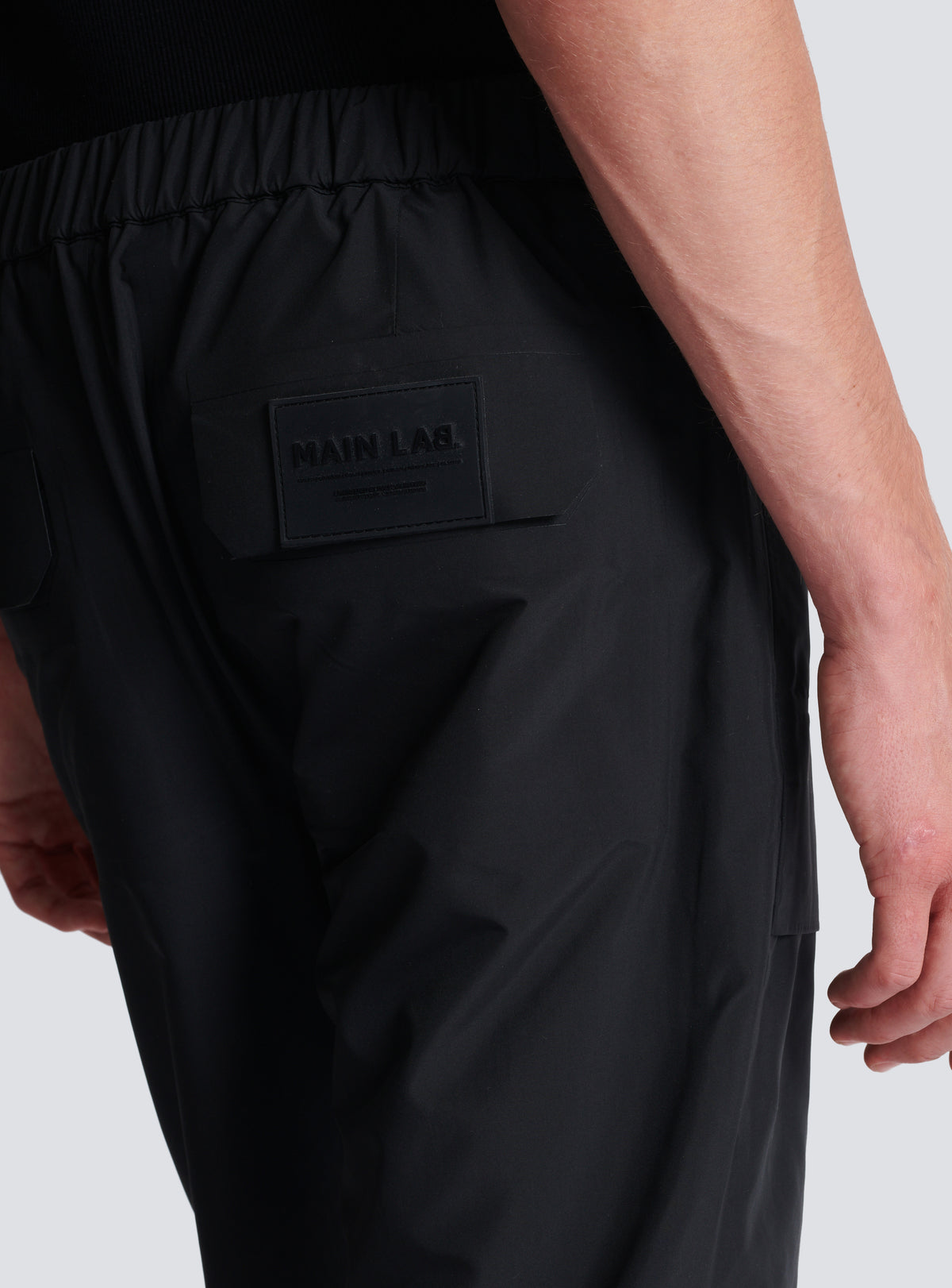 Pantalon cargo main lab - Noir