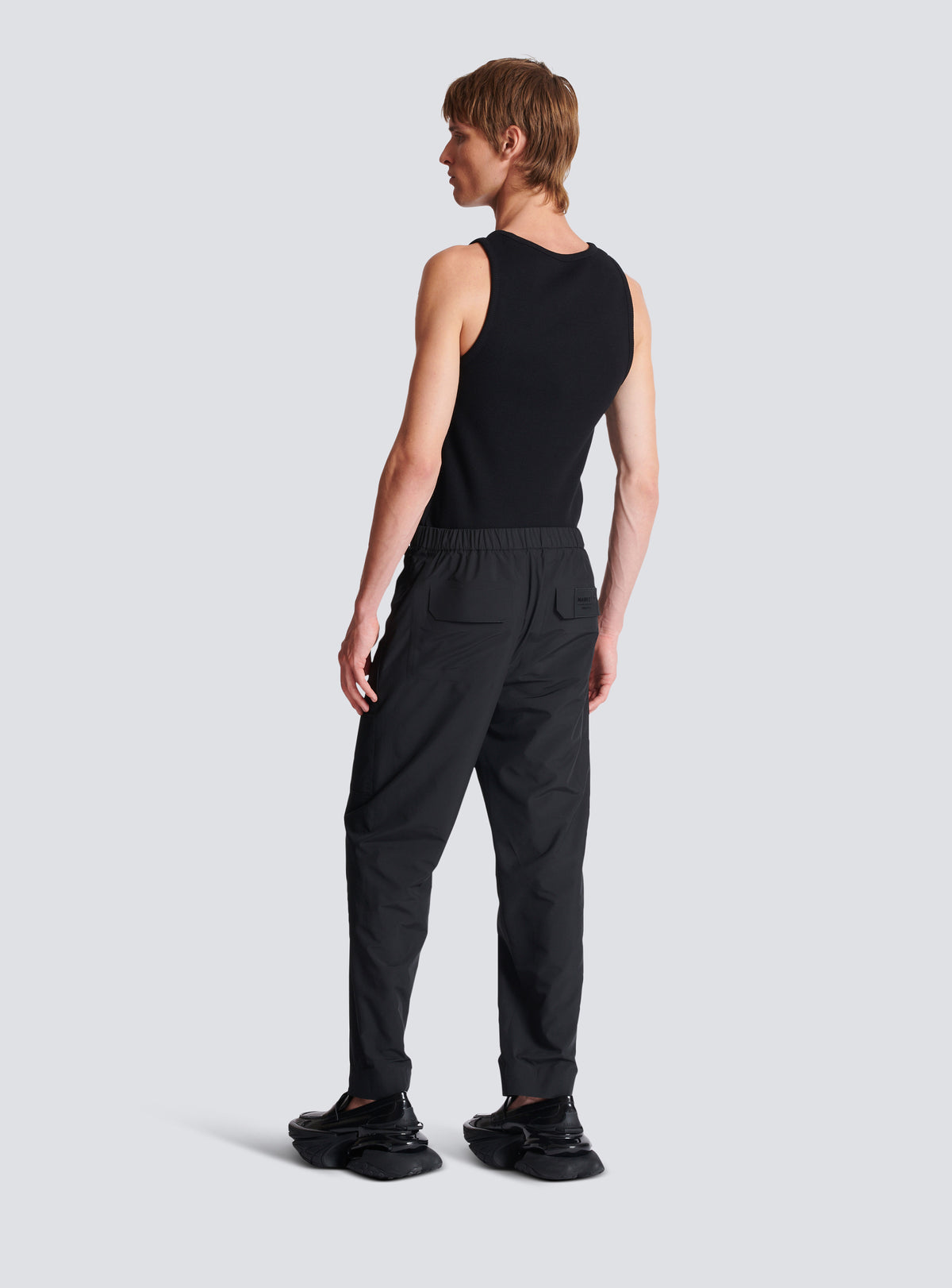 Pantalon cargo main lab - Noir