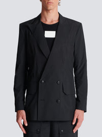 Veste blazer main lab - Noir