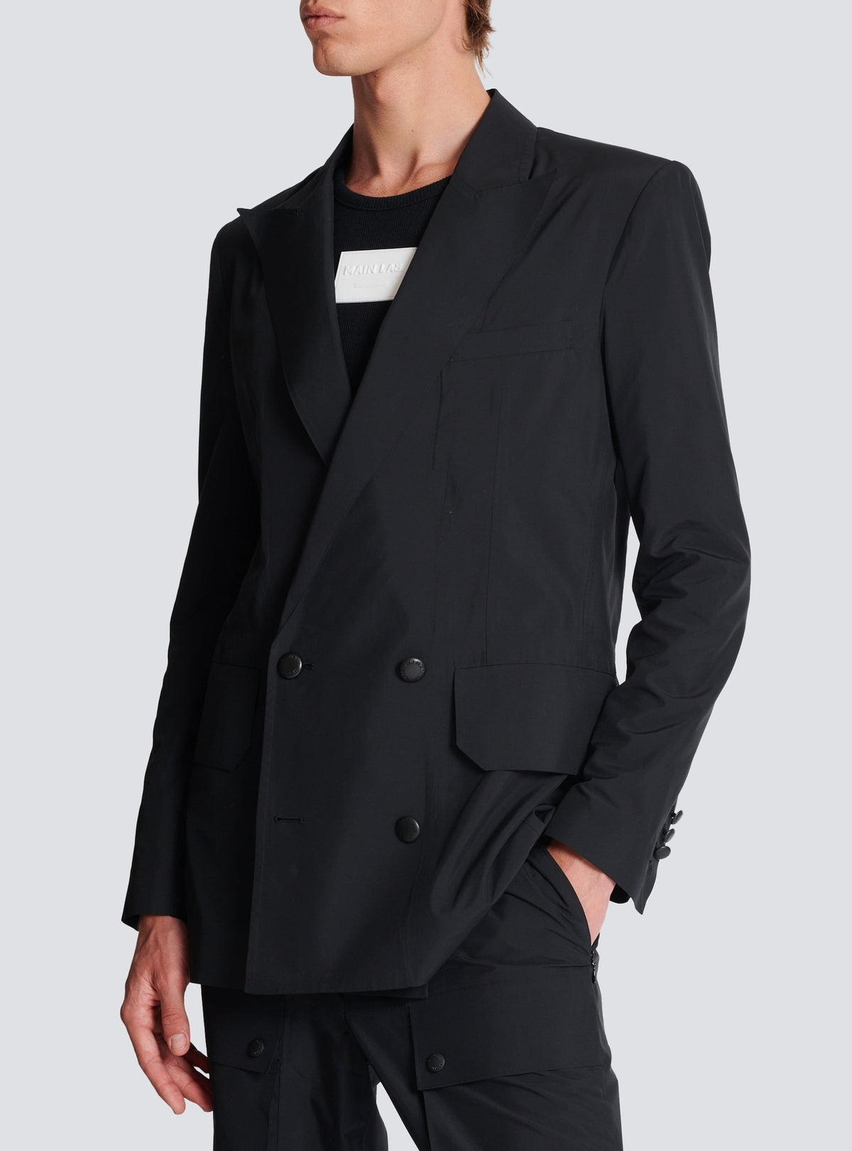 Veste blazer main lab - Noir