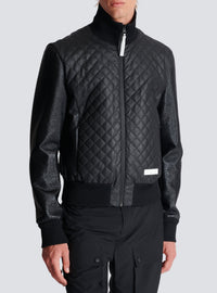 Blouson bomber Main Lab - Noir