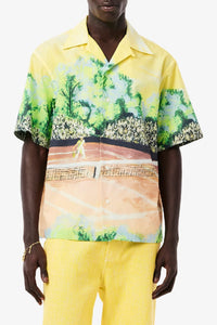 Chemise décontracté graphique - Jaune & Multicolor