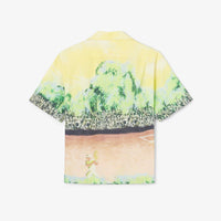 Chemise décontracté graphique - Jaune & Multicolor