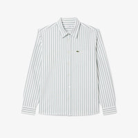 Chemise à manches longues - Vert & Blanc