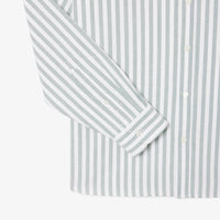 Chemise à manches longues - Vert & Blanc