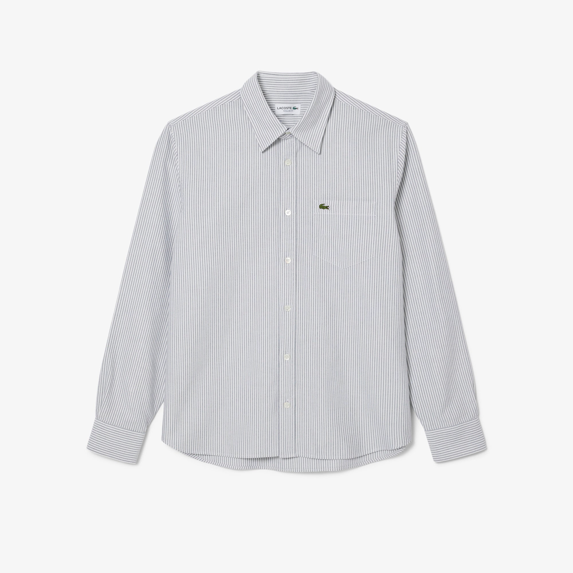 Chemise à manches longues - Marine & Blanc