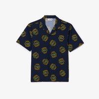 Chemise à manches courtes - Marine & Ananas-Noir