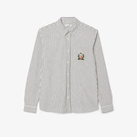 Chemise à manches longues - Blanc & Abimes