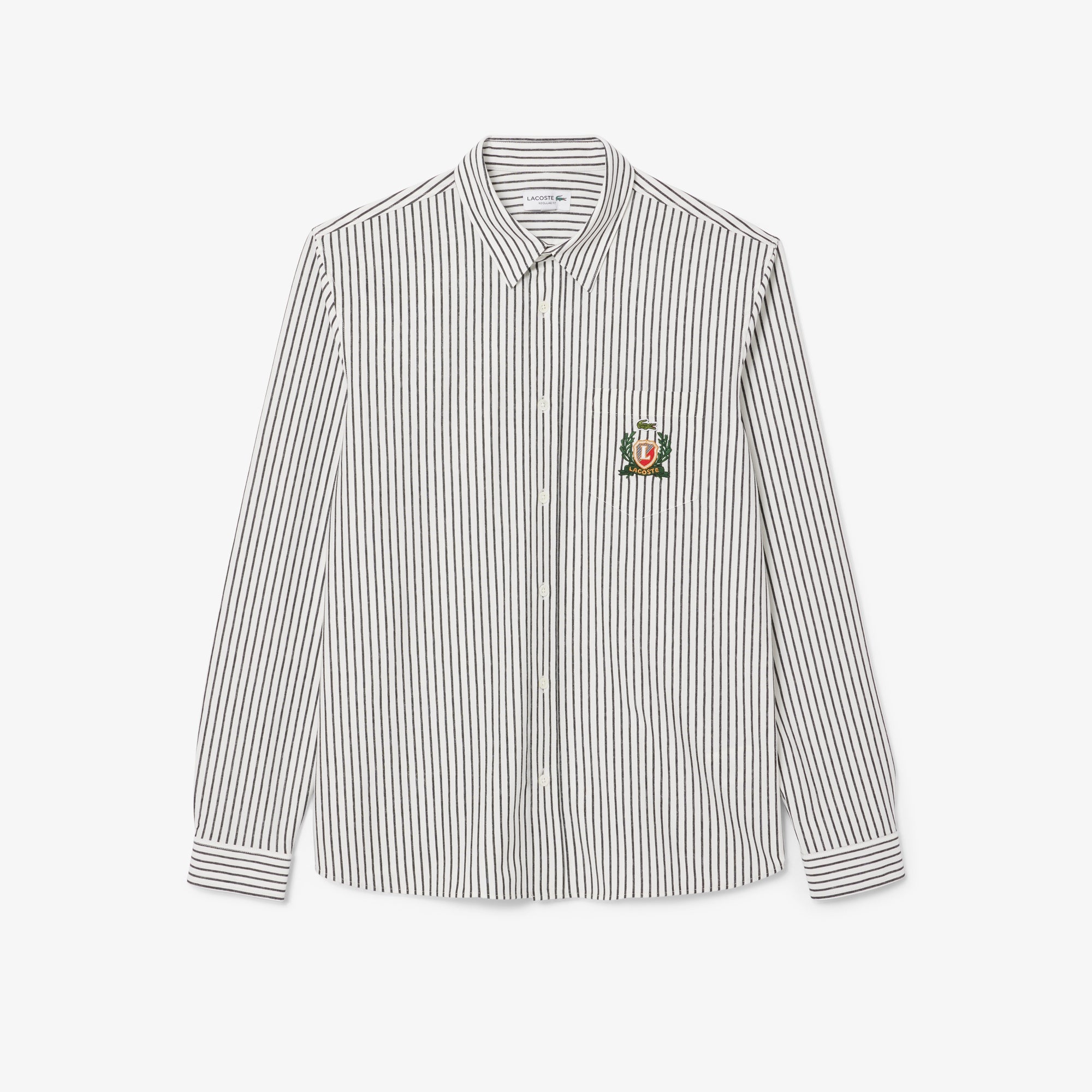 Chemise à manches longues - Blanc & Abimes