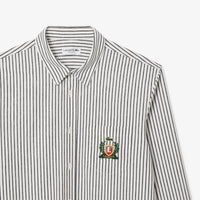 Chemise à manches longues - Blanc & Abimes