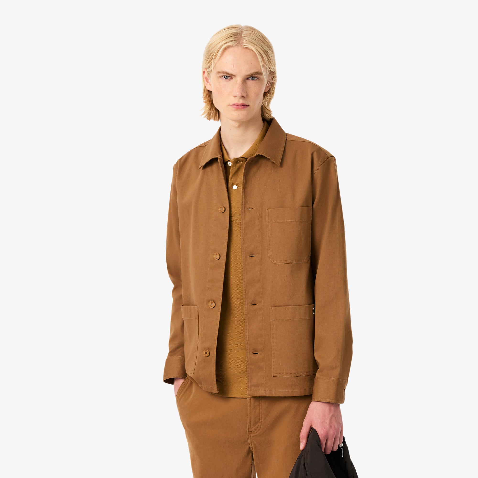Chemise à manches longues - Datte