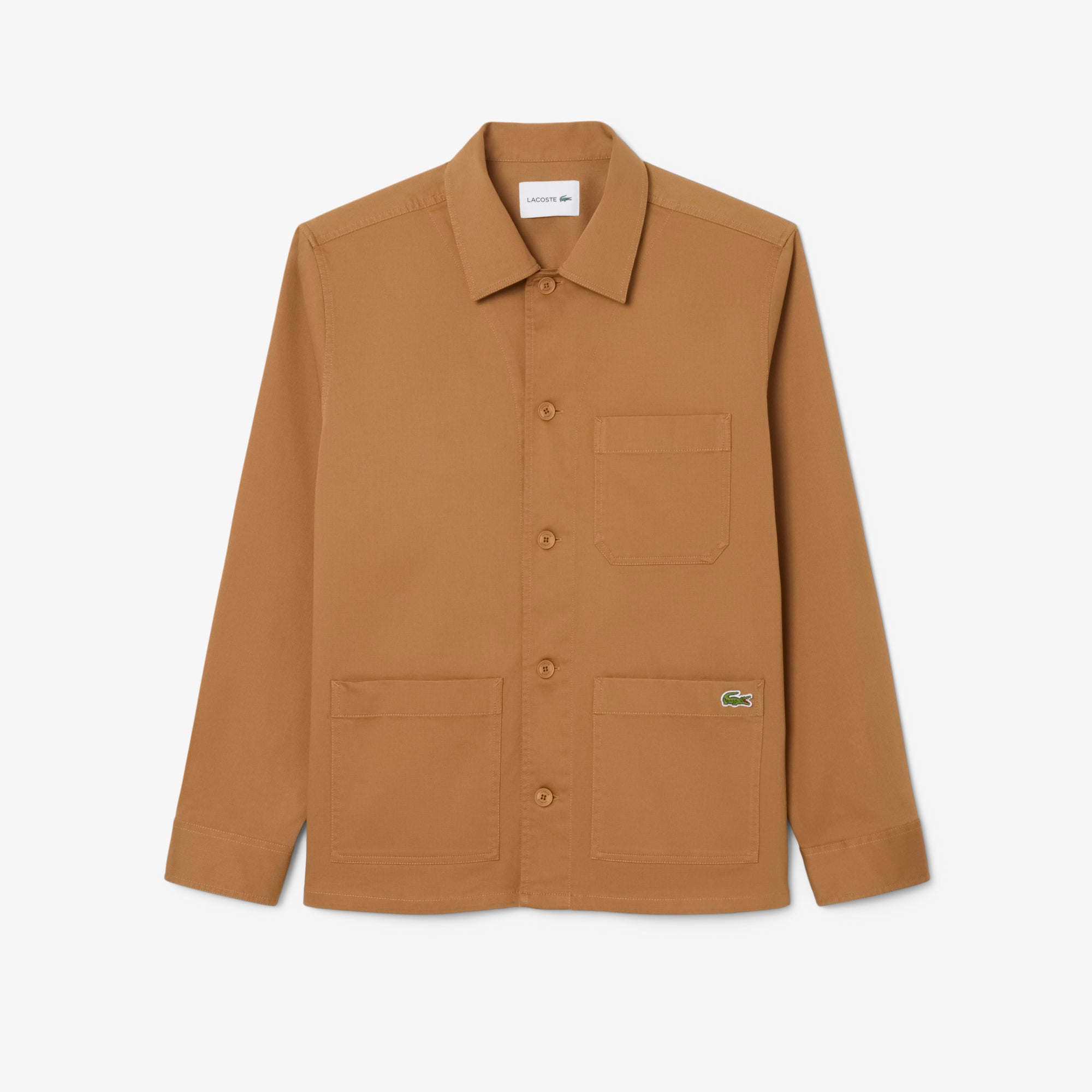Chemise à manches longues - Datte