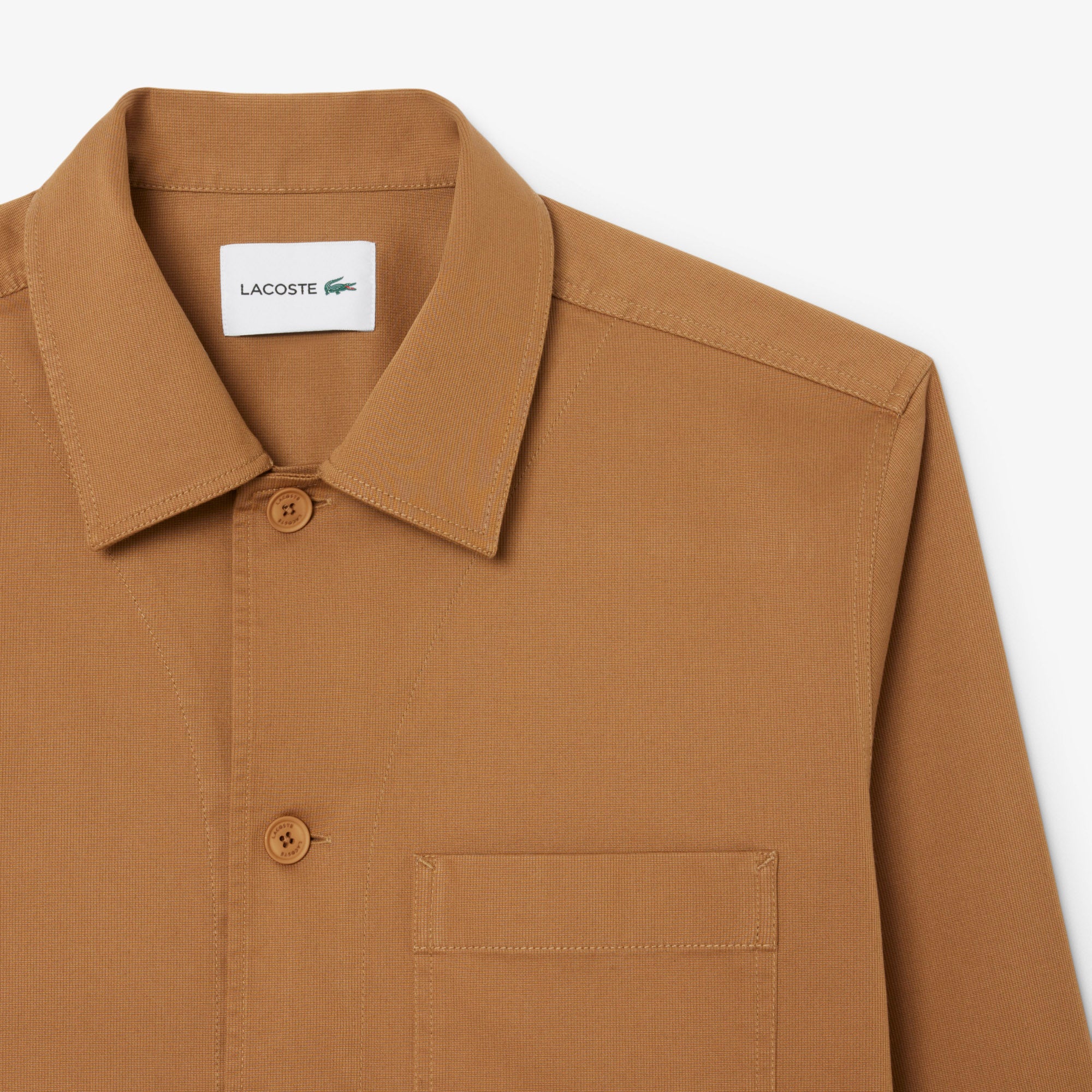Chemise à manches longues - Datte