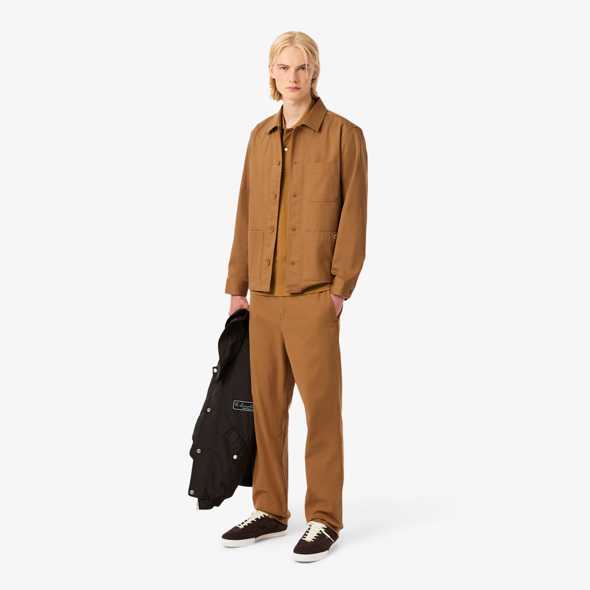 Chemise à manches longues - Datte