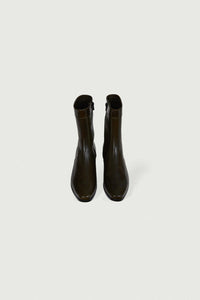 VERT _ Bottines Ecaille - Vert