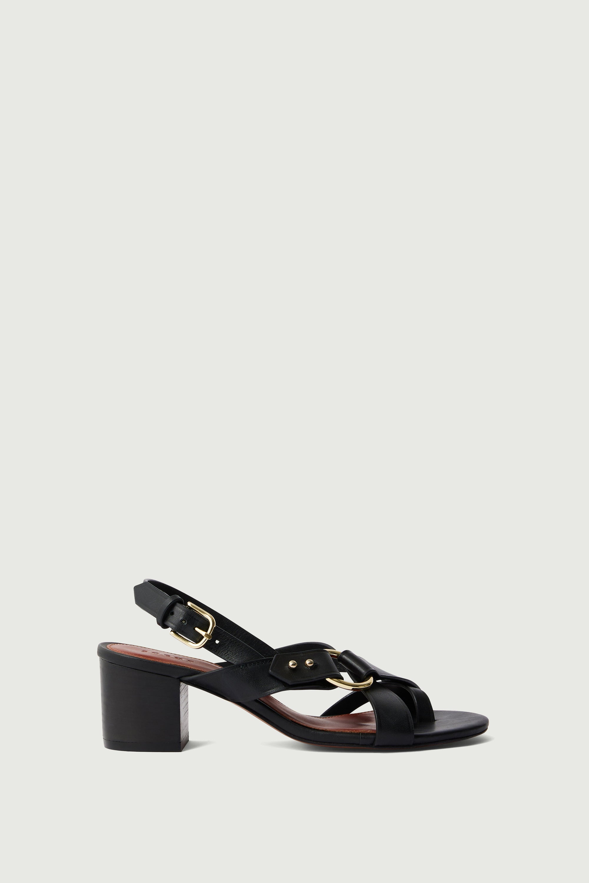NOIR SANDALES FLORENTINE
