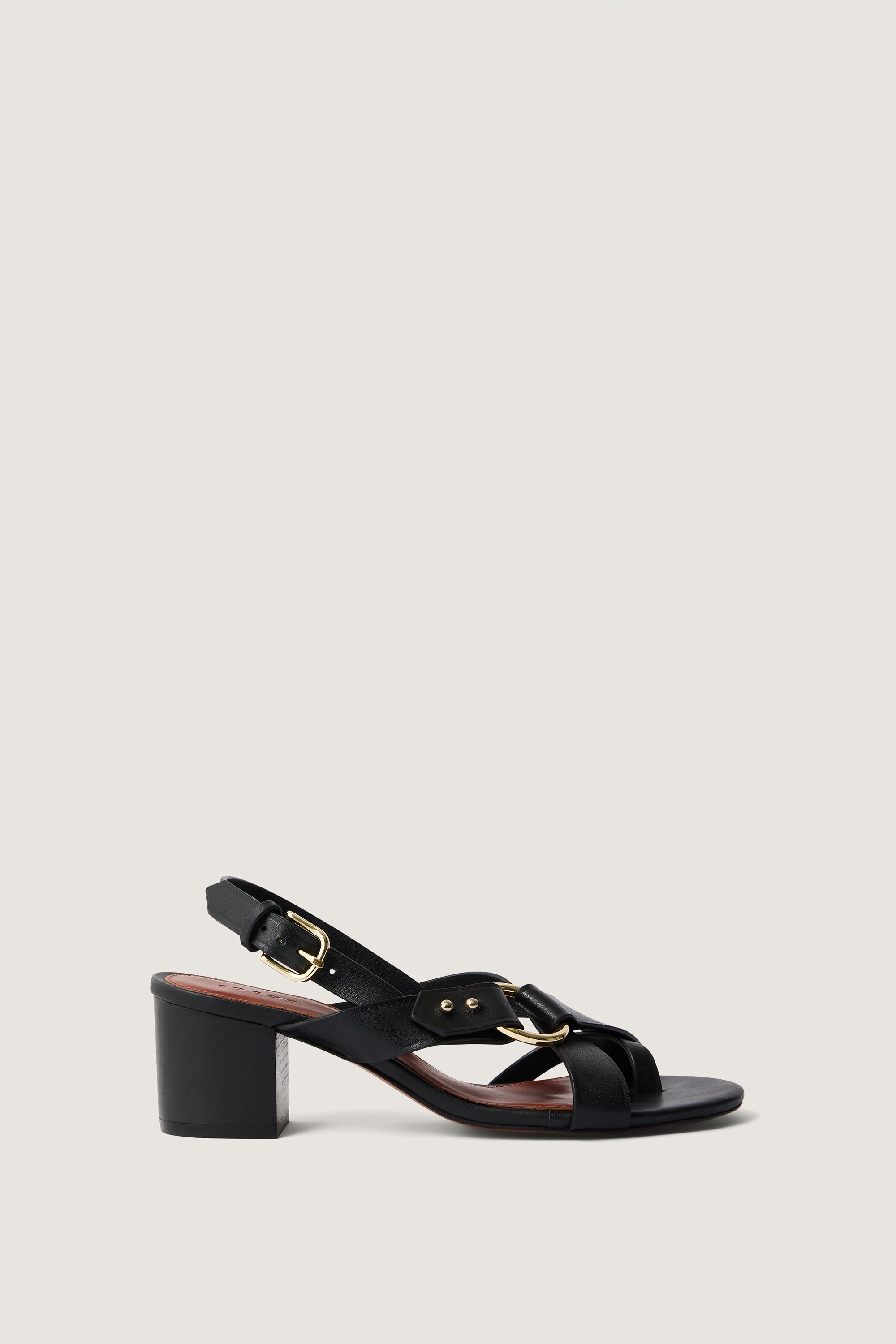 NAVY _ Sandales Florentine en cuir - Navy