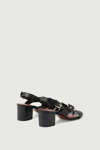 NOIR SANDALES FLORENTINE