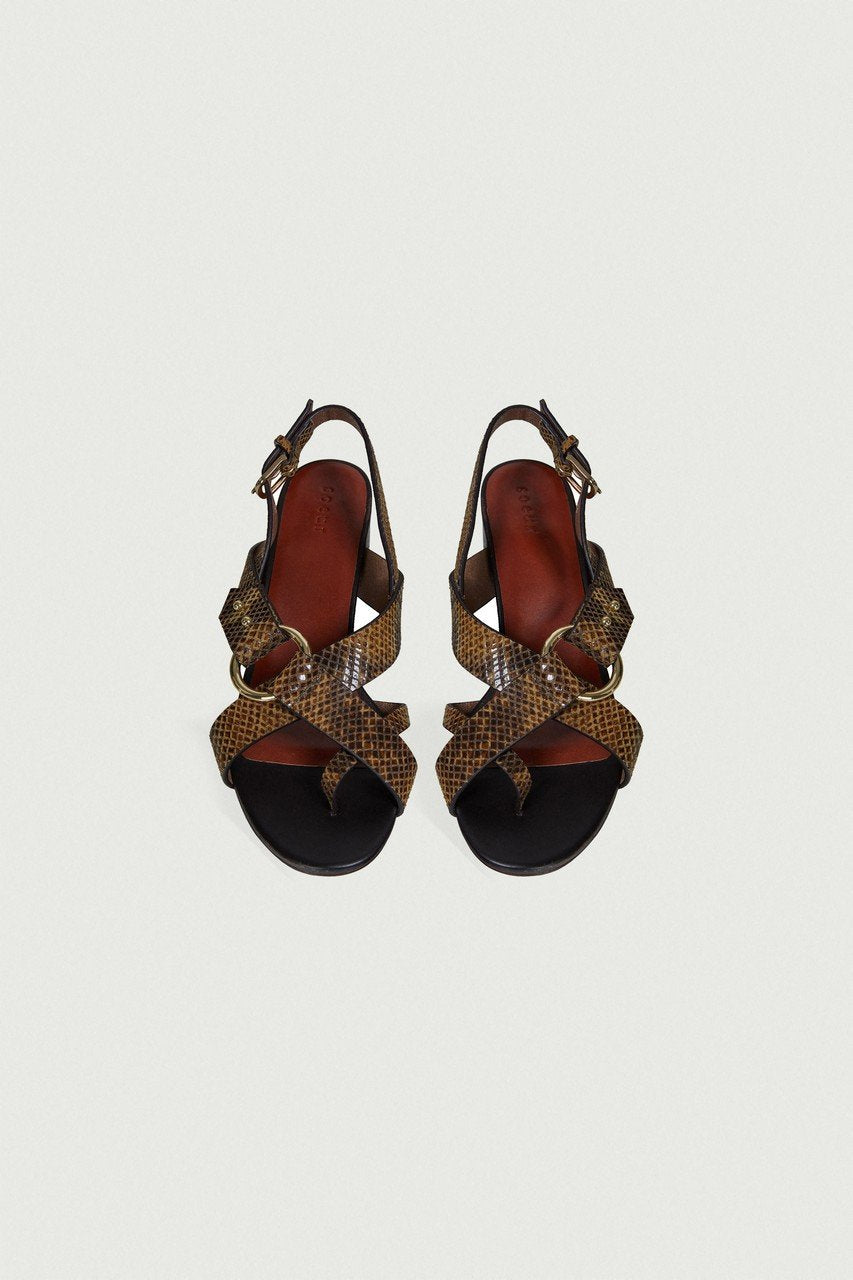 PYTHON SANDALES FLORENTINE