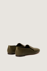 VERT OLIVE _ Mocassins Pacha - Vert olive