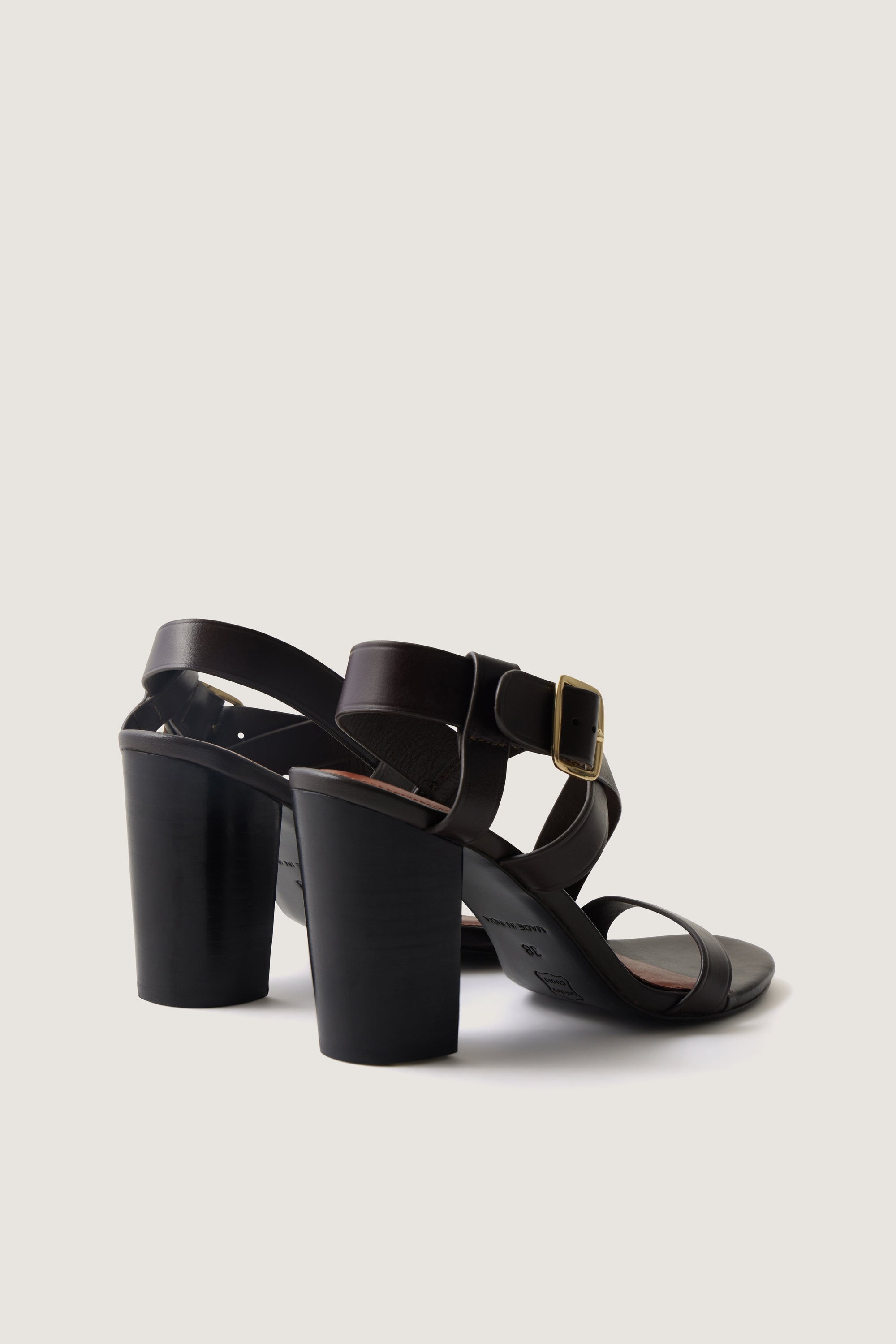 MARRON FONCE SANDALES PAOLINA