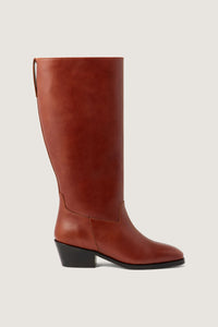 TERRE BATTUE _ Bottes Bergam en cuir - Terre battue