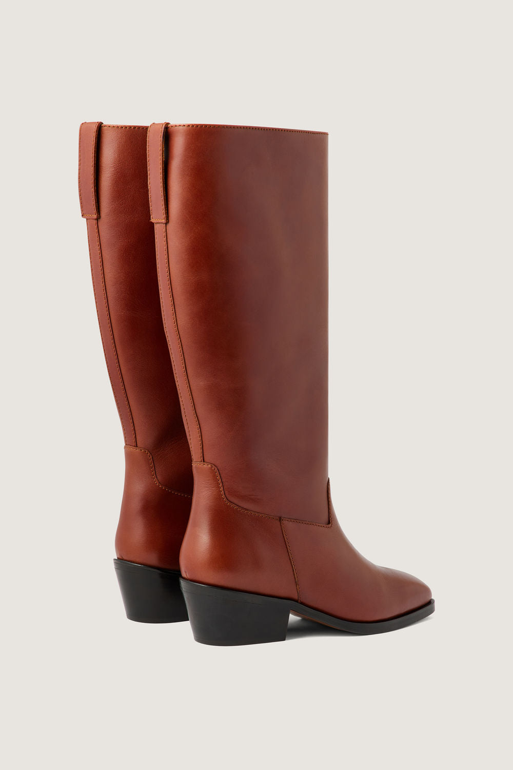 TERRE BATTUE _ Bottes Bergam en cuir - Terre battue